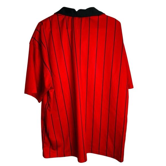 Vintage Olympus Soccer Referee Jersey 2012 Patch Size XXL Red Short Sleeve - Picture 3 of 9